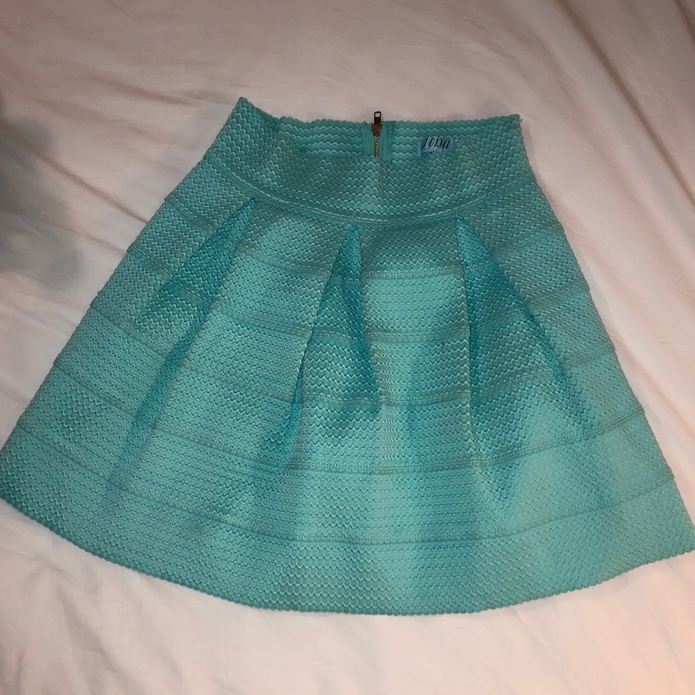 Boutique Turquoise Skirt